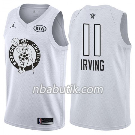 NBA Mænd Trøje Boston Celtics Kyrie Irving 11 2018 All Star Jordan Brand Hvid Swingman NBA Mænd Trøje Boston Celtics Kyrie Irving 11 2018 All Star Jordan Brand Hvid Swingman